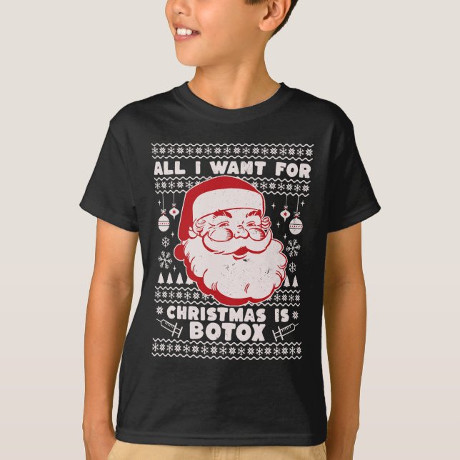 Camiseta Tudo O Que Eu Quero Para O Natal É Papais noeis De (Frente)