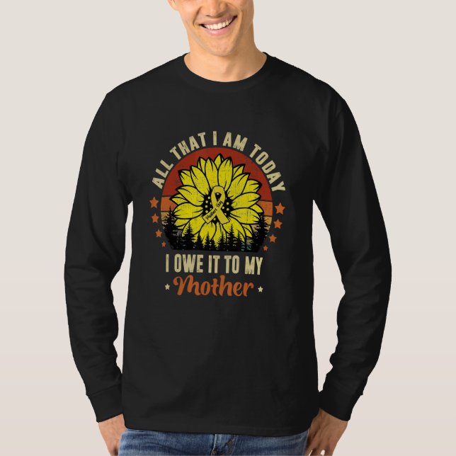 Camiseta Tudo O Que Eu Sou Hoje Eu Devo A Minha Mãe (Frente)