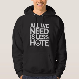 Camiseta 'TUDO O QUE PRECISAMOS É MENOS ÓDIO'