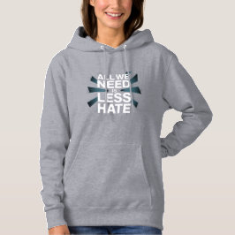 Camiseta 'TUDO O QUE PRECISAMOS É MENOS ÓDIO'