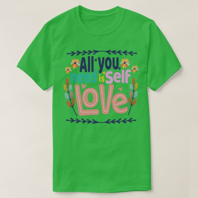 CAMISETA TUDO O QUE PRECISAS É DE AUTOAMOR (Frente do Design)
