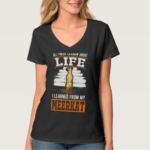 Camiseta Tudo O Que Preciso Saber Sobre A Vida Que Aprendi