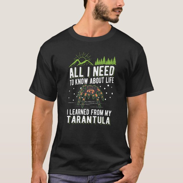 Camiseta Tudo O Que Preciso Saber Sobre A Vida Que Aprendi  (Frente)