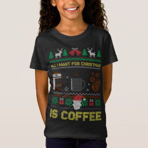 Camiseta Tudo O Que Quero É Café Barista Feia