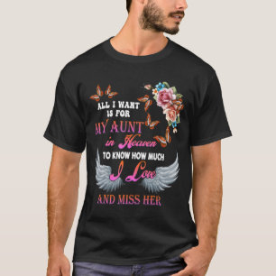 Camiseta Tudo O Que Quero É Para A Minha Tia Na Memória Des