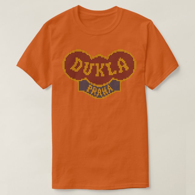 Camiseta Tudo O Que Quero É Um Kit Dukla Praha Away (Frente do Design)