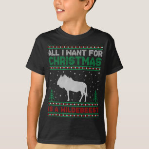 Camiseta Tudo o que quero é um Natal selvagem