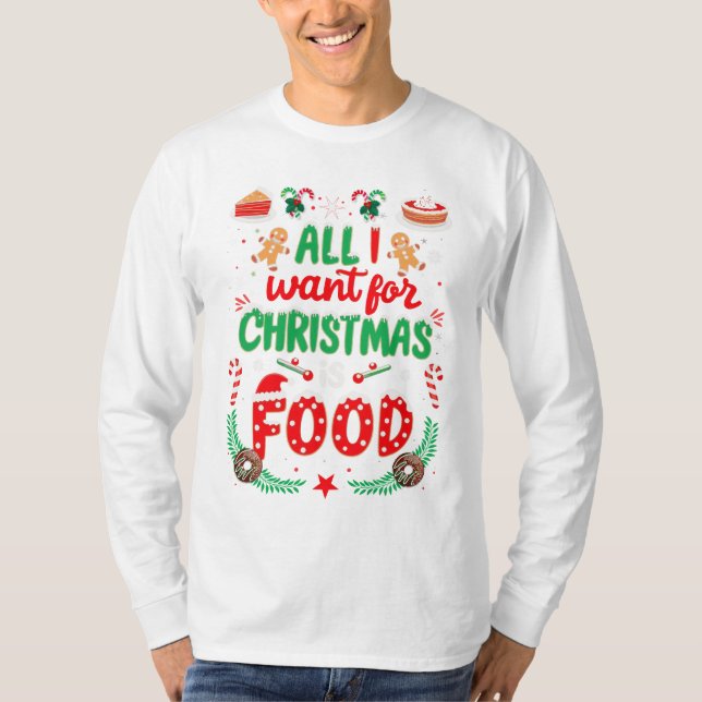 Camiseta Tudo o que quero para o Natal é... (Frente)