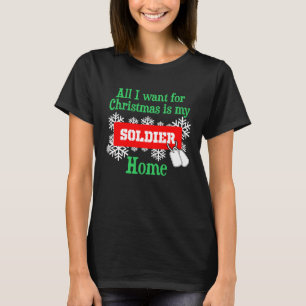 Camiseta Tudo O Que Quero Para O Natal É A Minha Casa Solda