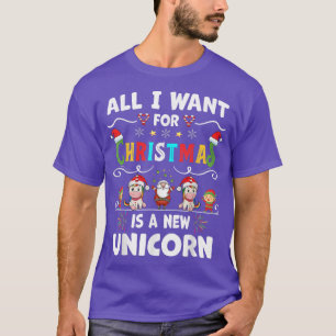 Camiseta Tudo O Que Quero Para O Natal É Um Novo Cristma Do