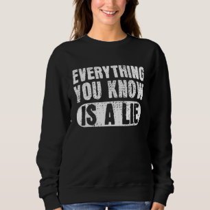 Camiseta Tudo O Que Sabem É Uma Teoria Da Conspiração Menti
