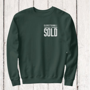 Camiseta Tudo o que toco torna o texto branco vendido