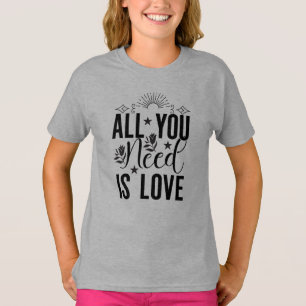 Camiseta Tudo o que Você Precisa é Amor-20230