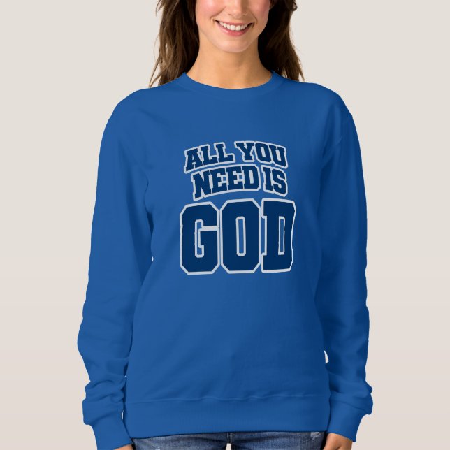 Camiseta Tudo o que você precisa é Deus (Frente)