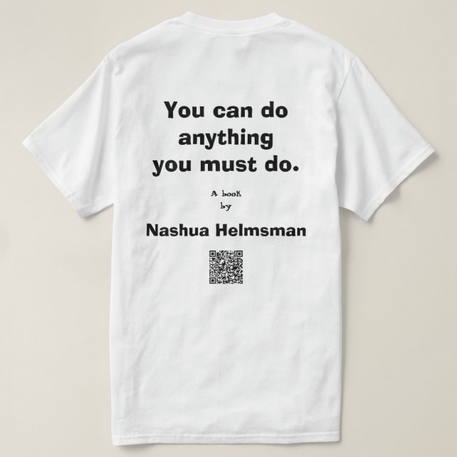 Camiseta "Tudo o que você precisa fazer" Trono clássico mas (Verso do Design)