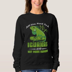 Camiseta Tudo o que você precisa são Iguanas e não mais hum