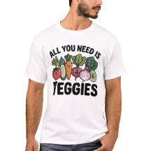 Tudo o que Você Precisa São Legumes Fofo Vegano Ve