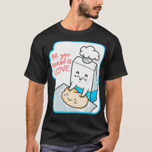 Camiseta Tudo O Que Você Sabe É Design da Flour Power Baker