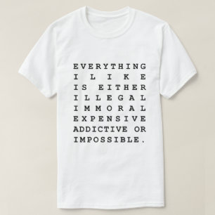 Camiseta Tudo que eu gosto