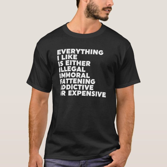 Camiseta Tudo que eu gosto (Frente)