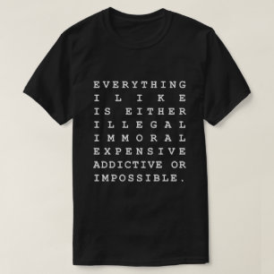 Camiseta Tudo que eu gosto