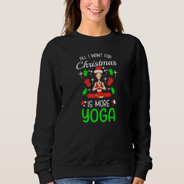 Camiseta Tudo Que Eu Quero É Mais Yoga Yoga Natal (Frente)
