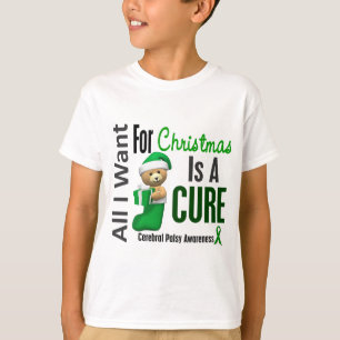 Camiseta Tudo que eu quero para a paralisia cerebral do
