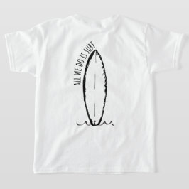 Camiseta Tudo que fazemos é crianças e adolescentes de prai