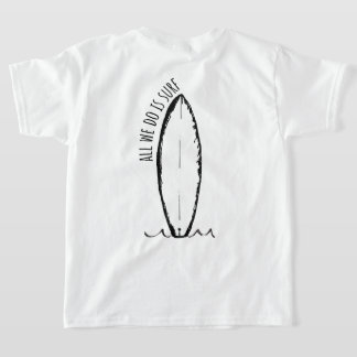 Camiseta Tudo que fazemos é crianças e adolescentes de prai