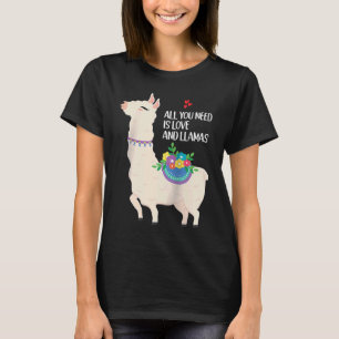 Camiseta Tudo Que Precisa É Do Dia de os namorados De Amor