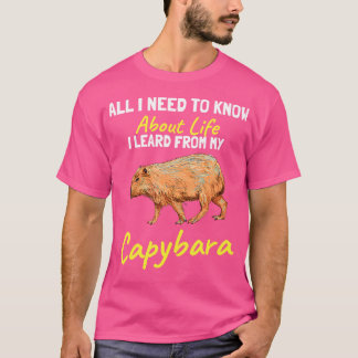 Camiseta Tudo Que Preciso Aprender Sobre A Vida Que Aprendi