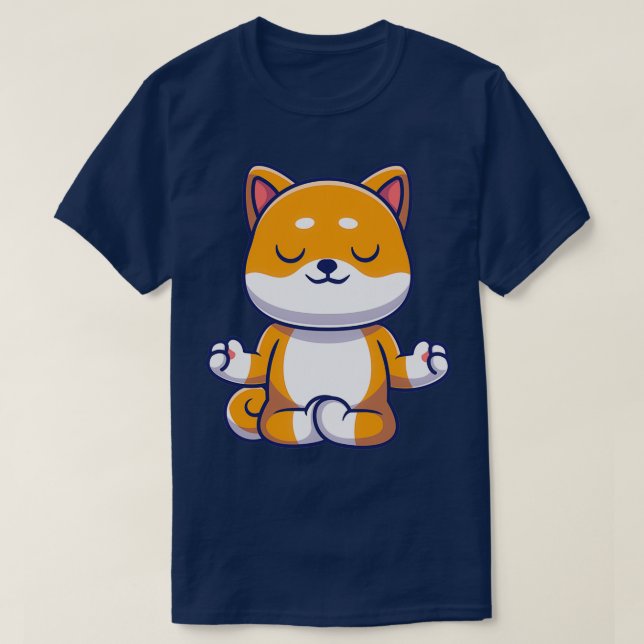 Camiseta tudo que preciso é amor, yoga e um cão 5 (Frente do Design)
