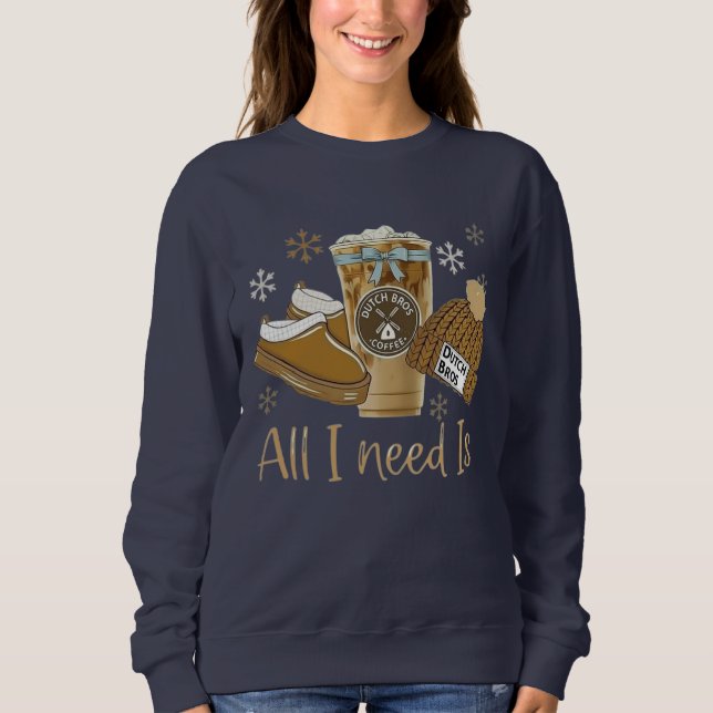 Camiseta Tudo Que Preciso É Café Gelado (Frente)