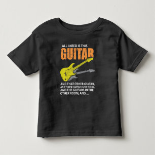 Camiseta Tudo Que Preciso É Da Guitarista