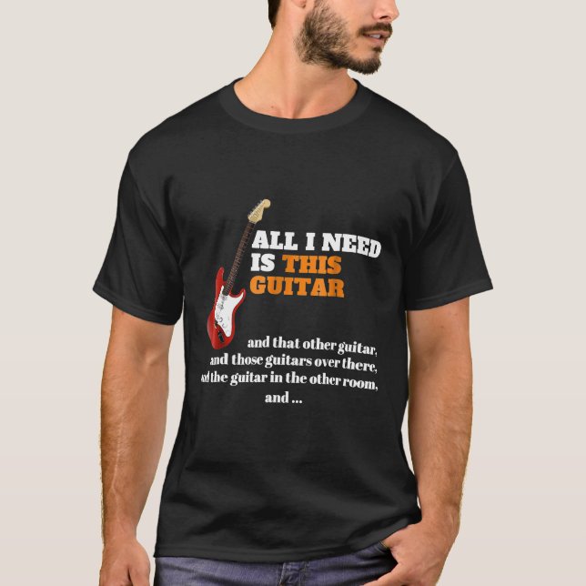 Camiseta Tudo Que Preciso É Deste Coletor De Guarda De Viol (Frente)