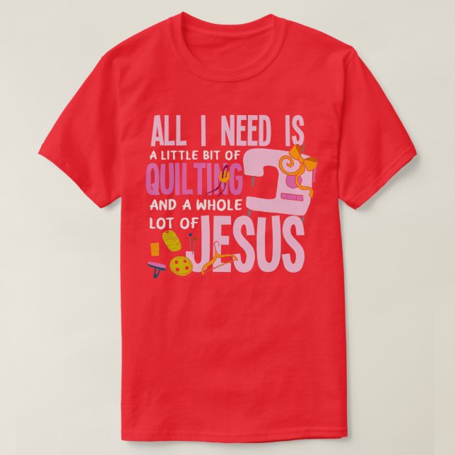 Camiseta Tudo Que Preciso É Filmar E Jesus Cristo Cristão E (Frente do Design)