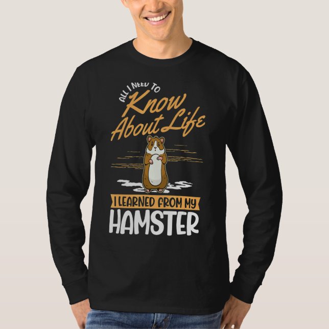 Camiseta Tudo Que Preciso Saber Sobre A Vida Que Aprendi Co (Frente)