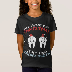 Camiseta Tudo Que Quero É Que Os Meus Dois Dentes Da Frente