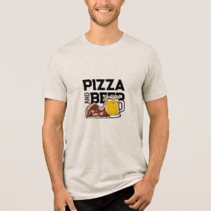 Camiseta Tudo que quero no Natal é... Pizza e Cerveja vs2.