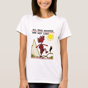 Camiseta Tudo que vagueia & sonha