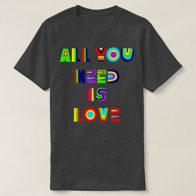 Camiseta Tudo que você precisa (Frente do Design)