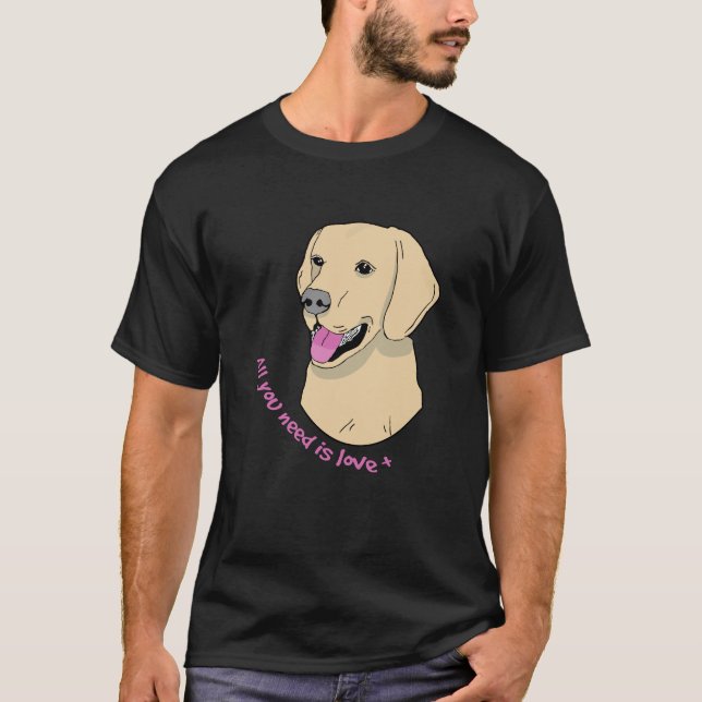 Camiseta Tudo que você precisa é amor (Frente)