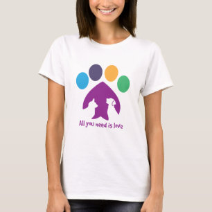 Camiseta Tudo que você precisa é amor