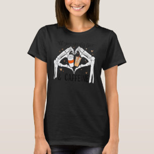 Camiseta Tudo que você precisa é amor e cafeína Internation