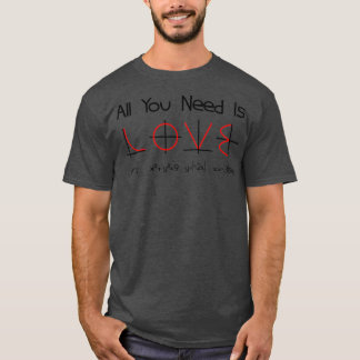 Camiseta Tudo Que Você Precisa É Da Função Amor Graph Math