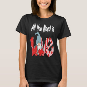 Camiseta Tudo Que Você Precisa É De Amor Dia de os namorado