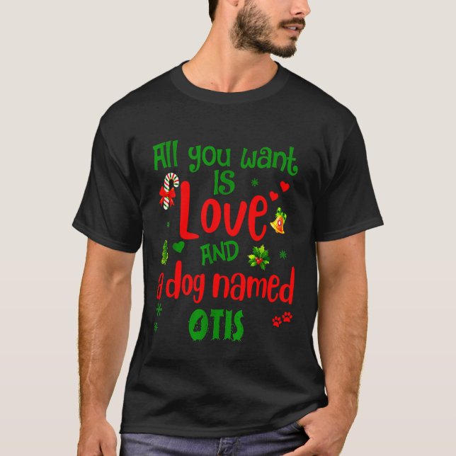 Camiseta Tudo Que Você Precisa É De Amor E Um Cachorro Cham (Frente)