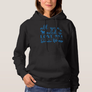 Camiseta Tudo Que Você Precisa É De Amor E Um Labrador Retr
