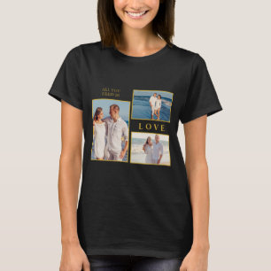 Camiseta Tudo que você precisa é de uma citação de casal an