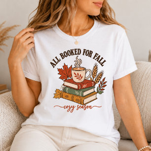 Camiseta Tudo Reservado Para o Leitor de Café de Abóbora de